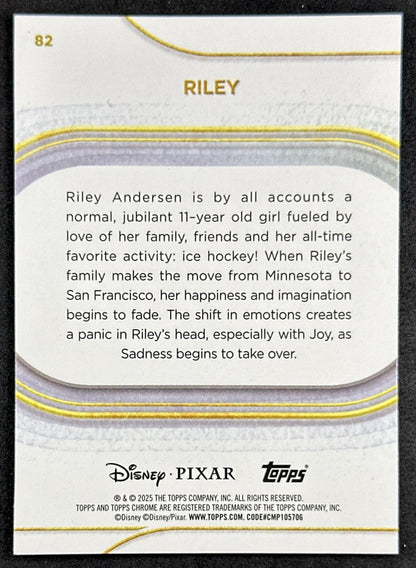 Riley 2025 Topps Chrome Disney Non-Sport Trading Cards