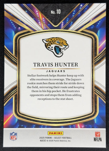 Travis Hunter 2025 Panini Select Future Jaguars Sports Trading Cards