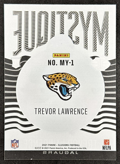 Trevor Lawrence 2021 Panini Illusions Mystique Jaguars Sports Trading Cards