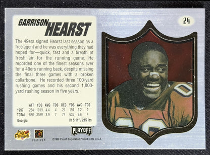 Garrison Hearst 1998 Playoff Absolute SSD Hobby 49ers