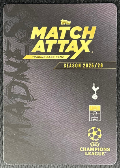 Mohammed Kudus 2025 Match Attax Madness UEFA Champions League Common Tottenham Sports Trading Cards