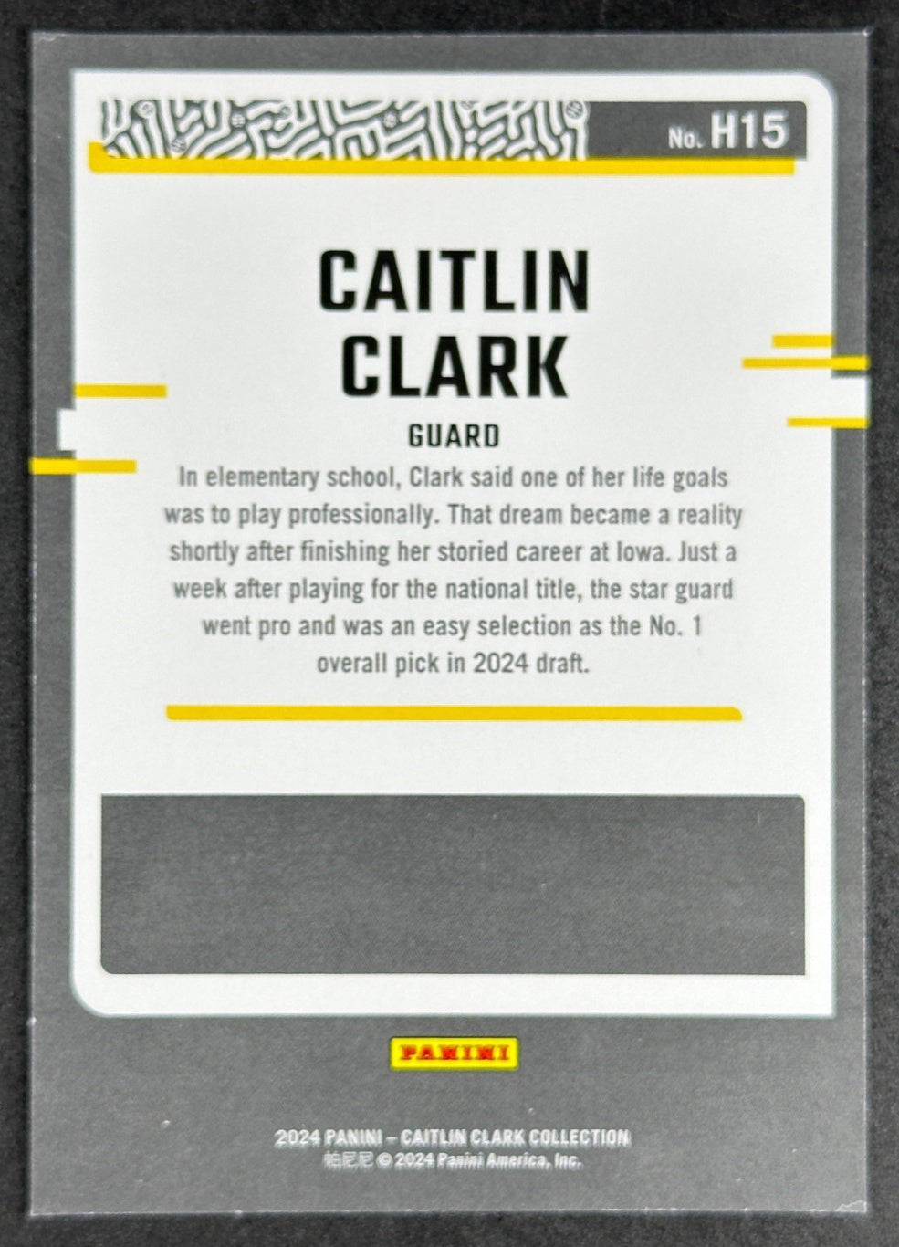 Caitlin Clark 2024 Collection Highlights Hawkeyes Sports Trading Card
