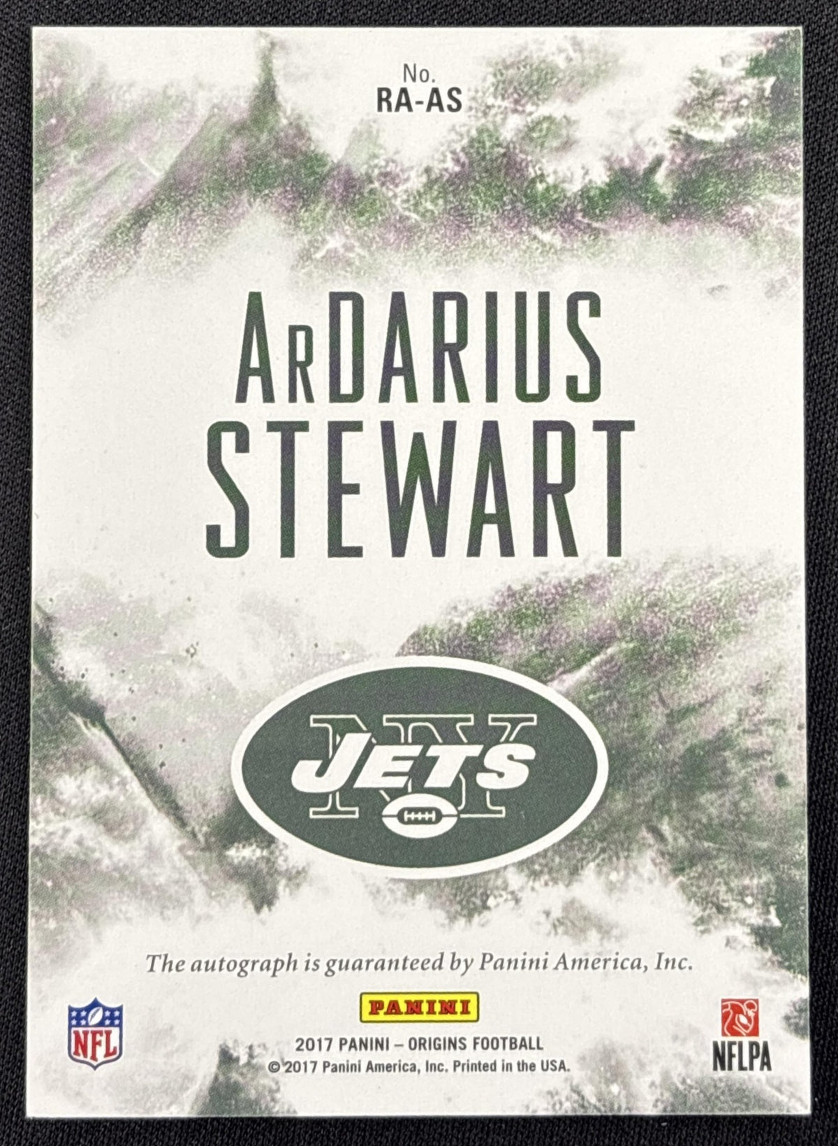 ArDarius Stewart 2017 Panini Origins Rookie Auto Jets