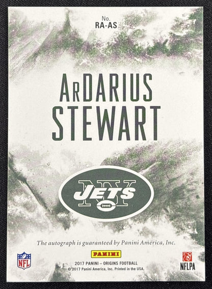 ArDarius Stewart 2017 Panini Origins Rookie Auto Jets