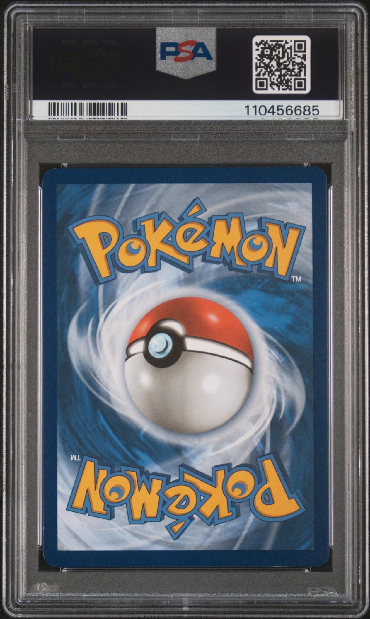 Greninja V 2021 Sword & Shield Fusion Strike PSA 8 - Back