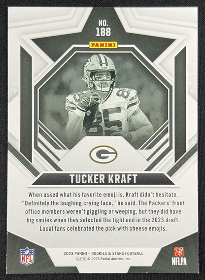 Tucker Kraft 2023 Panini Rookies & Stars Packers