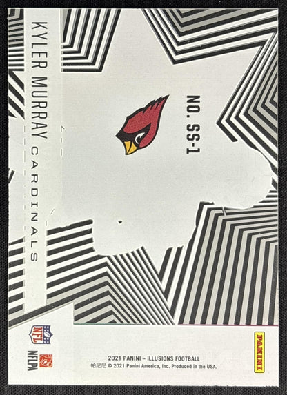 Kyler Murray 2021 Panini Illusions Shining Stars Cardinals back