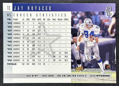 Jay Novacek 1996 Donruss Cowboys