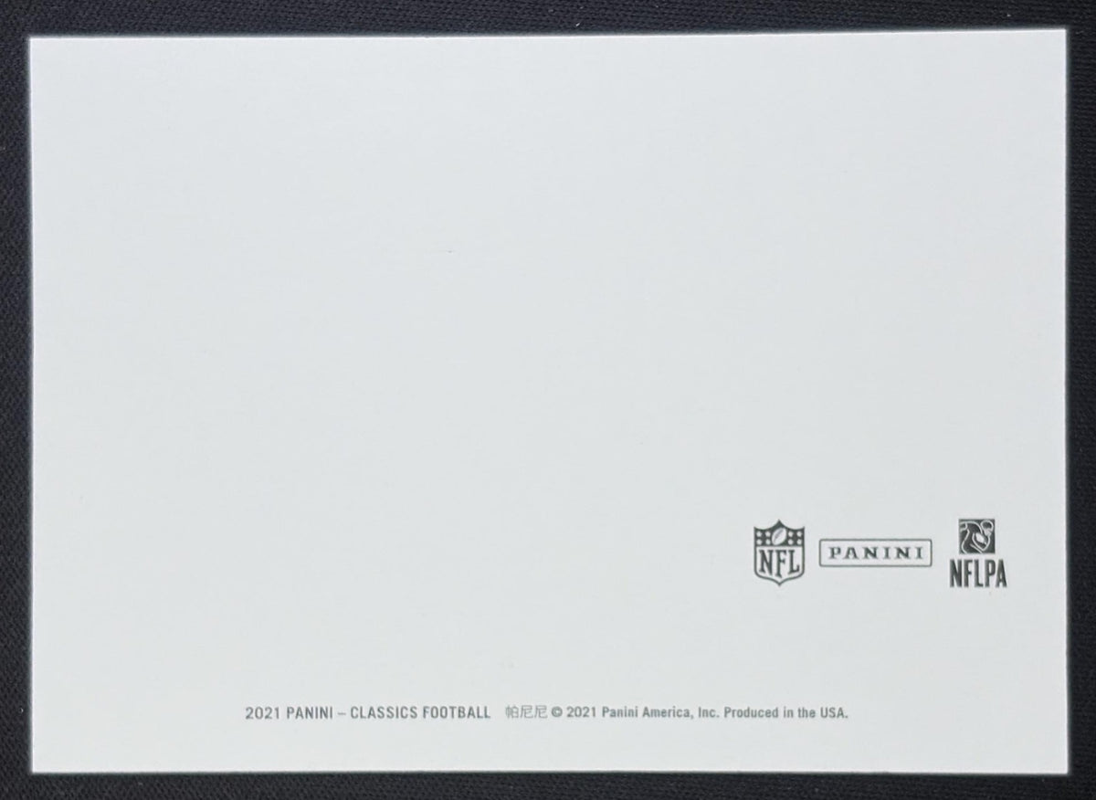 Melvin Gordon III 2021 Panini Classics Blank Back /25 Broncos