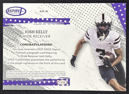 Josh Kelly 2025 SAGE Aspire Auto