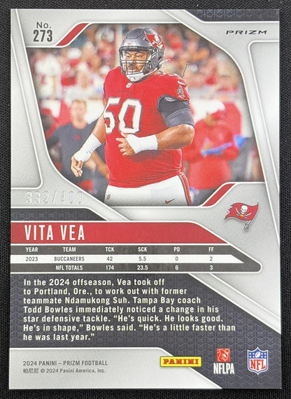 Vita Vea 2024 Panini Prizm Pandora /400 Buccaneers