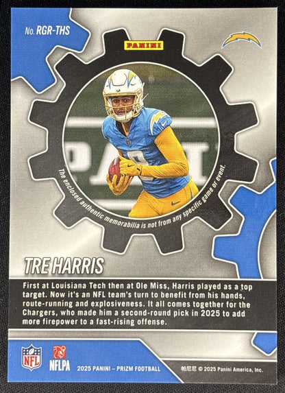 Tre Harris 2025 Panini Prizm Rookie Gear