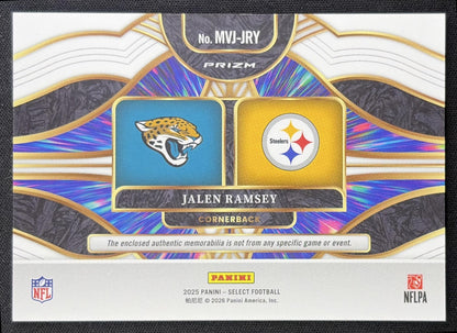 Jalen Ramsey 2025 Panini Select Multiverse Jerseys Blue Prizm back