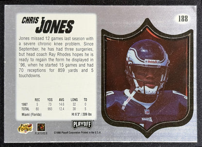 Chris T. Jones 1998 Playoff Absolute SSD Hobby Eagles
