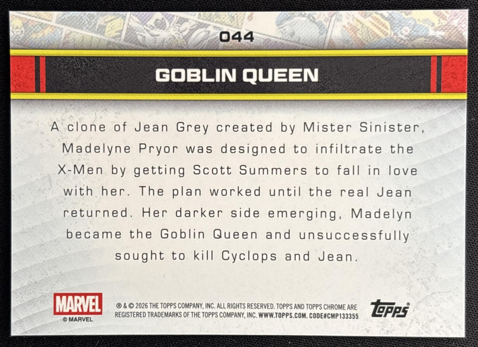 Goblin Queen 2026 Topps Chrome Marvel Comics