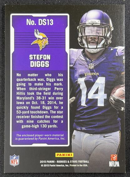 Stefon Diggs 2015 Panini Rookies & Stars Dress For Success Jerseys Vikings