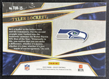 Tyler Lockett 2022 Panini Select Turbocharged Seahawks Sports Trading Card