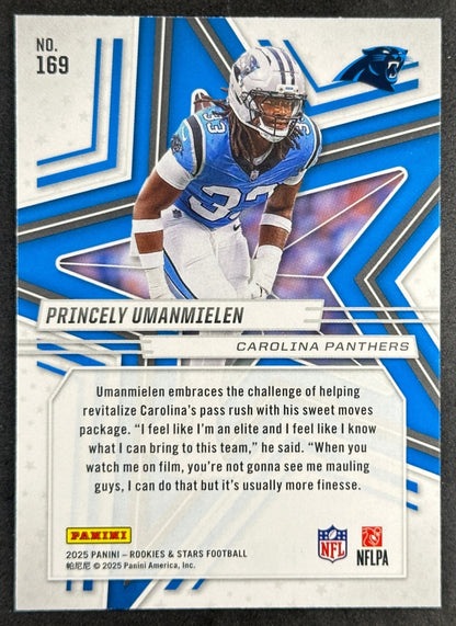 Princely Umanmielen 2025 Panini Rookies & Stars Panthers Sports Trading Cards