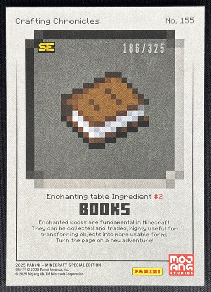 Books 2025 Panini Minecraft Special Edition /325 back