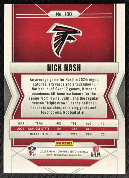 Nick Nash 2025 Panini Donruss Elite Rookies /999