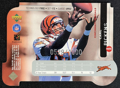 Carl Pickens 1998 Upper Deck UD3 Die Cuts /1000 Bengals