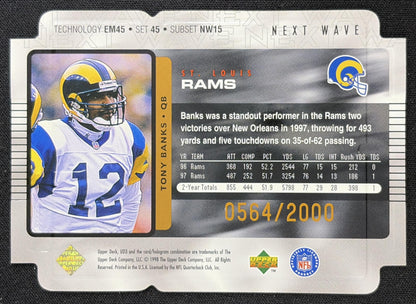 Tony Banks 2000 Donruss Elite /2000 Ravens
