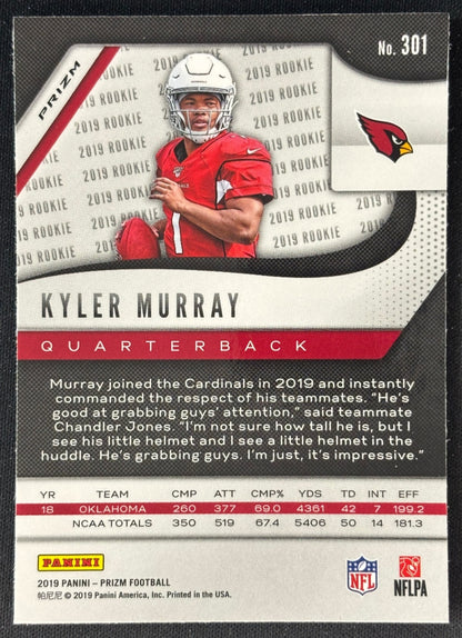 Kyler Murray 2019 Prizm Lazer Cardinals