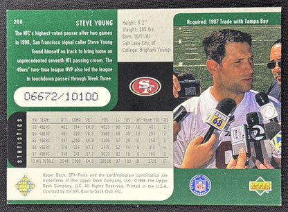 Steve Young 1998 SPx Finite /10100 49ers