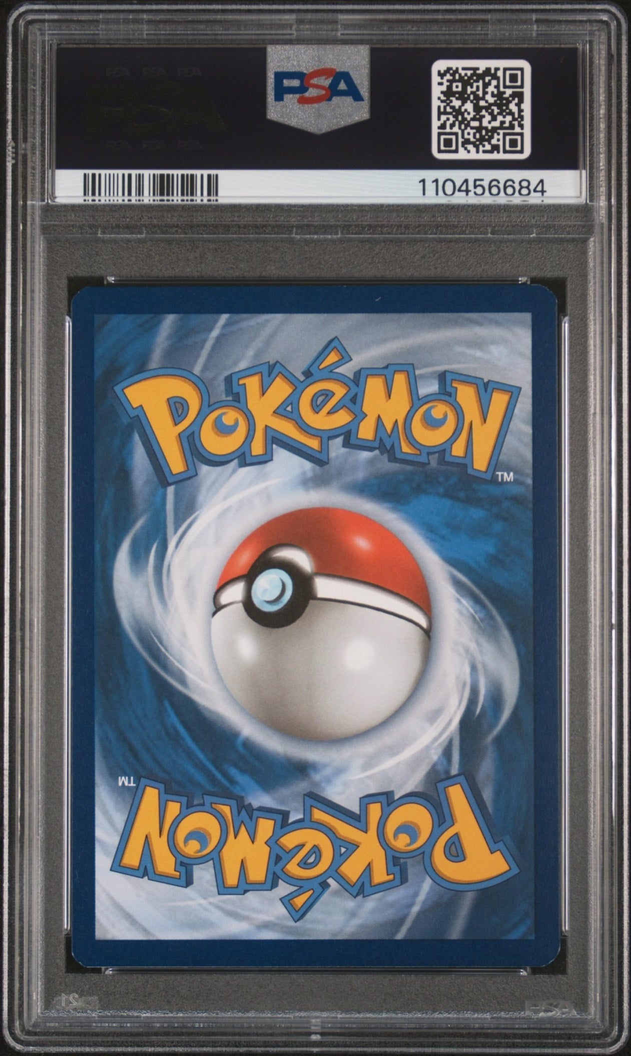 Greninja V 2021 Sword & Shield Fusion Strike PSA 8 - Back