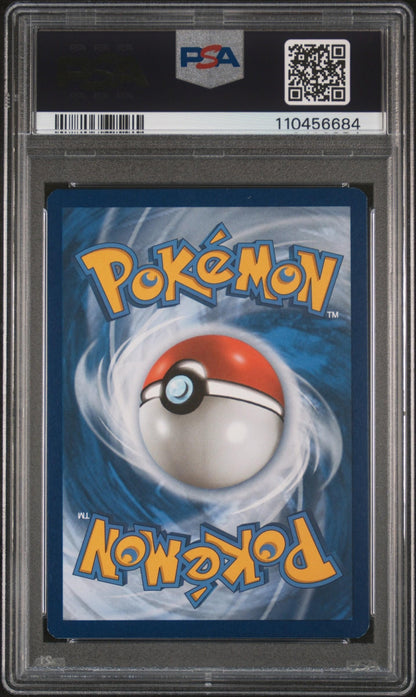 Greninja V 2021 Sword & Shield Fusion Strike PSA 8 - Back