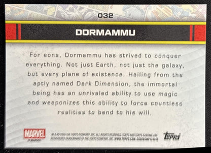 Dormammu 2025 Topps Chrome Marvel