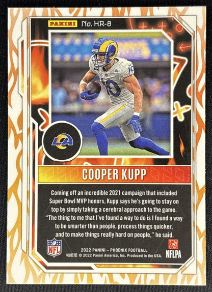 Cooper Kupp 2022 Panini Phoenix Hot Routes Rams