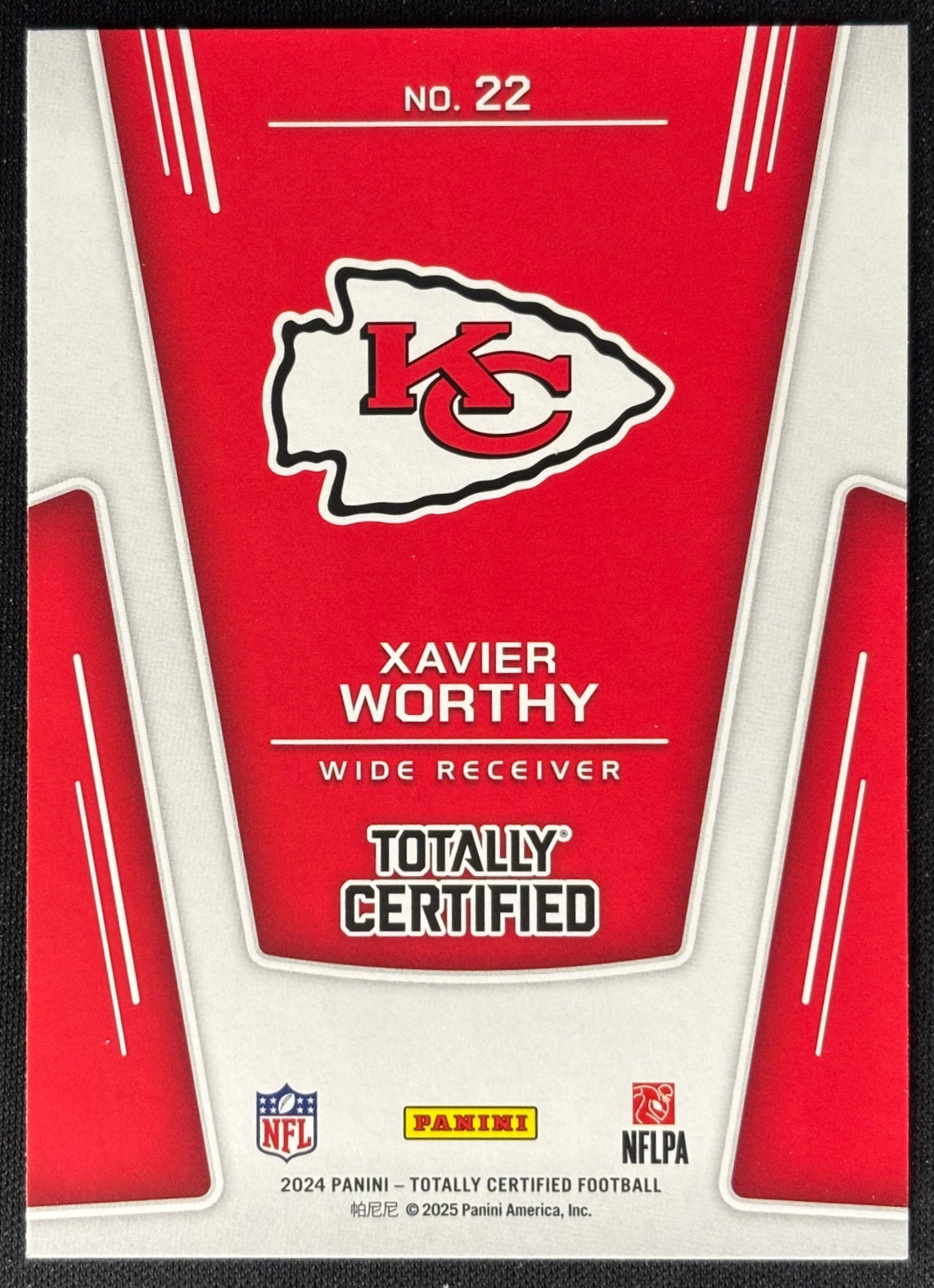 Xavier Worthy 2024 Certified The Mighty Chiefs
