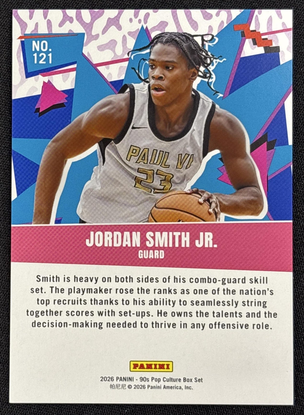 Jordan Smith Jr. 2026 Panini 90s Pop Culture Yellow /299