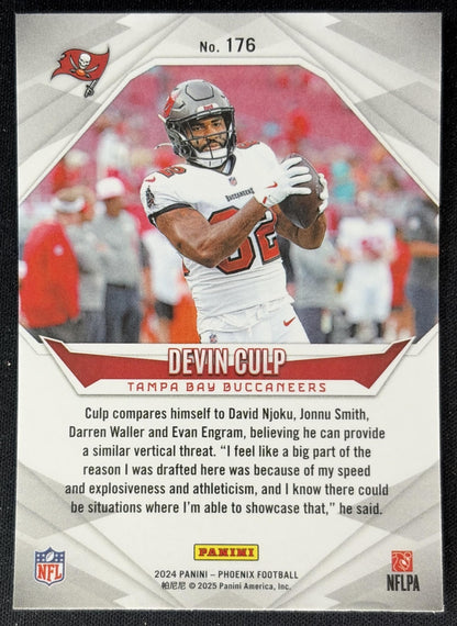 Devin Culp 2024 Panini Phoenix International Buccaneers back