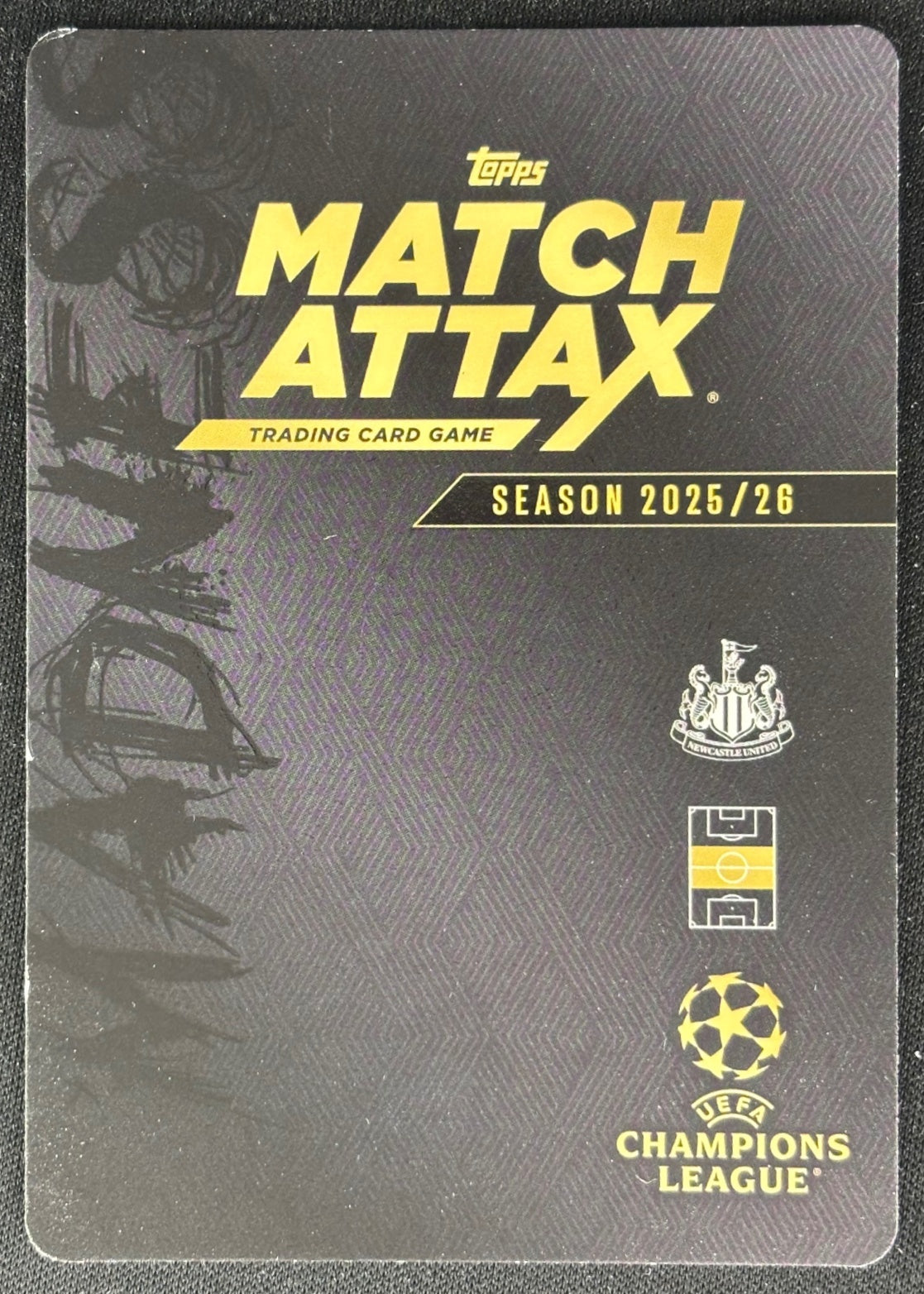 Bruno Guimaraes 2025 Match Attax Madness UEFA Champions League Common Newcastle Sports Trading Cards