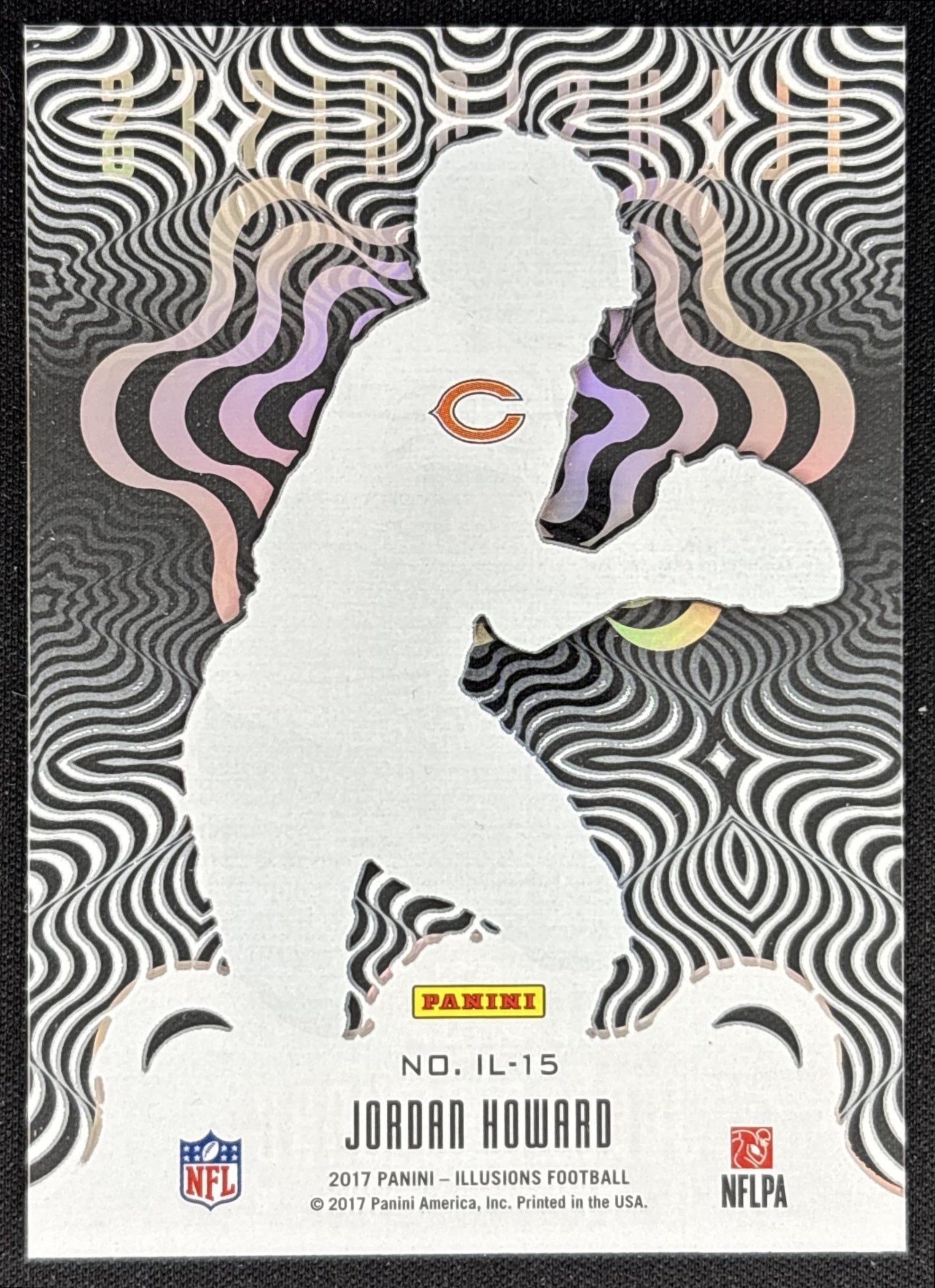 Jordan Howard 2017 Panini Illusions Illusionists Bears