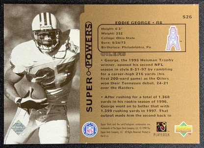 Eddie George 1998 Upper Deck Super Powers