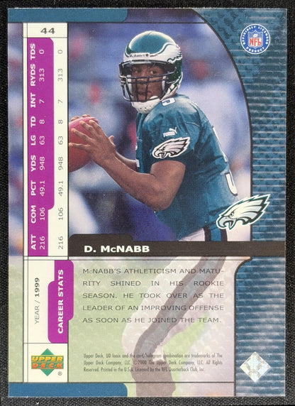 Donovan McNabb 2000 Upper Deck Ionix Eagles