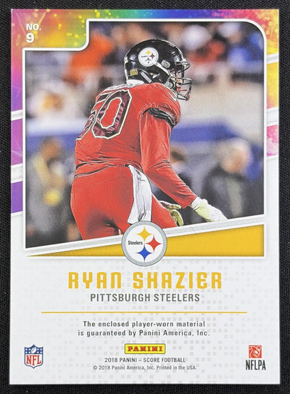 Ryan Shazier 2018 Panini Score Pro Bowl Jerseys Steelers