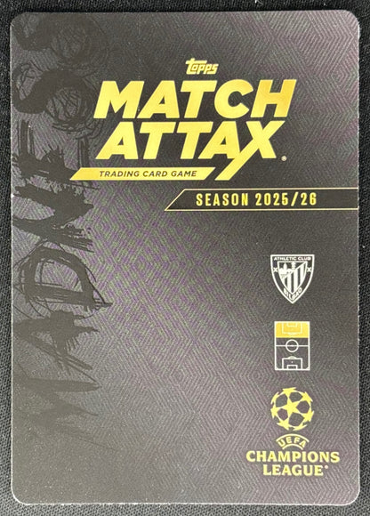 Inaki Williams 2025 Topps Match Attax Madness UEFA Champions League Common Sports Trading Cards