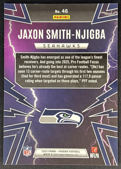 Jaxon Smith-Njigba 2025 Panini Phoenix Thunderbirds