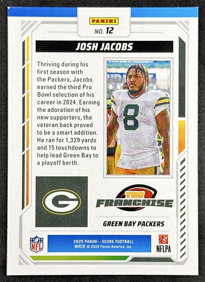 Josh Jacobs The Franchise Score 2025 Packers