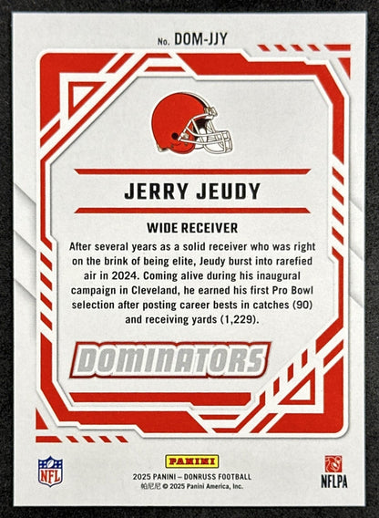 Jerry Jeudy 2025 Panini Donruss Dominators Broncos Sports Trading Cards