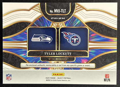Tyler Lockett 2025 Panini Select Multiverse Jerseys Blue Prizm