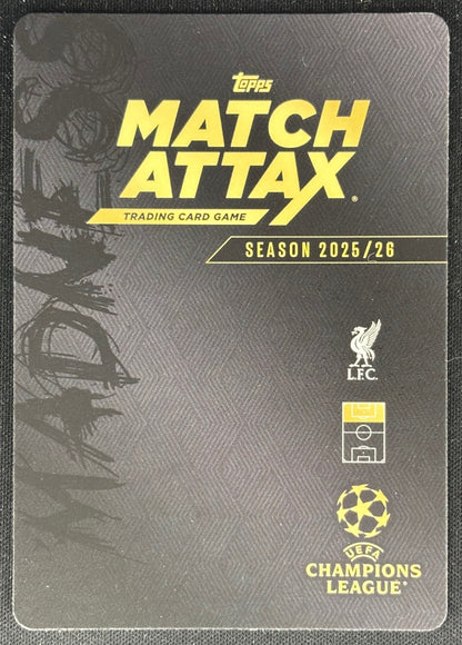 Cody Gakpo 2025 Topps Match Attax Madness UEFA Champions League Common Liverpool Sports Trading Cards