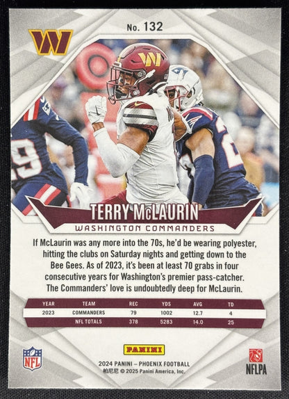 Terry McLaurin 2024 Panini Phoenix International Commanders Sports Trading Cards