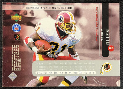 Terry Allen 1998 Upper Deck UD3 Redskins