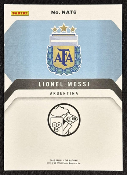 Lionel Messi 2026 Panini NSCC National Promo Set Sports Trading Cards