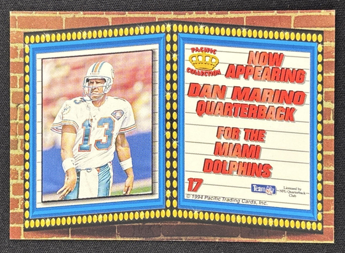 Dan Marino 1994 Pacific Marquee Prisms Dolphins
